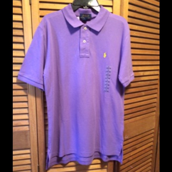 Polo Ralph Lauren Purple Polo Shirt